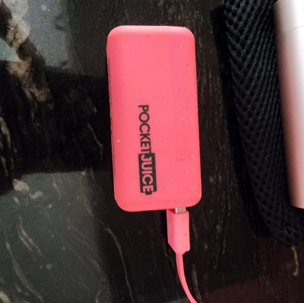 Hot Pink power bank